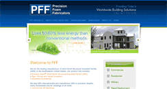 Desktop Screenshot of precisionfoamfabricators.com